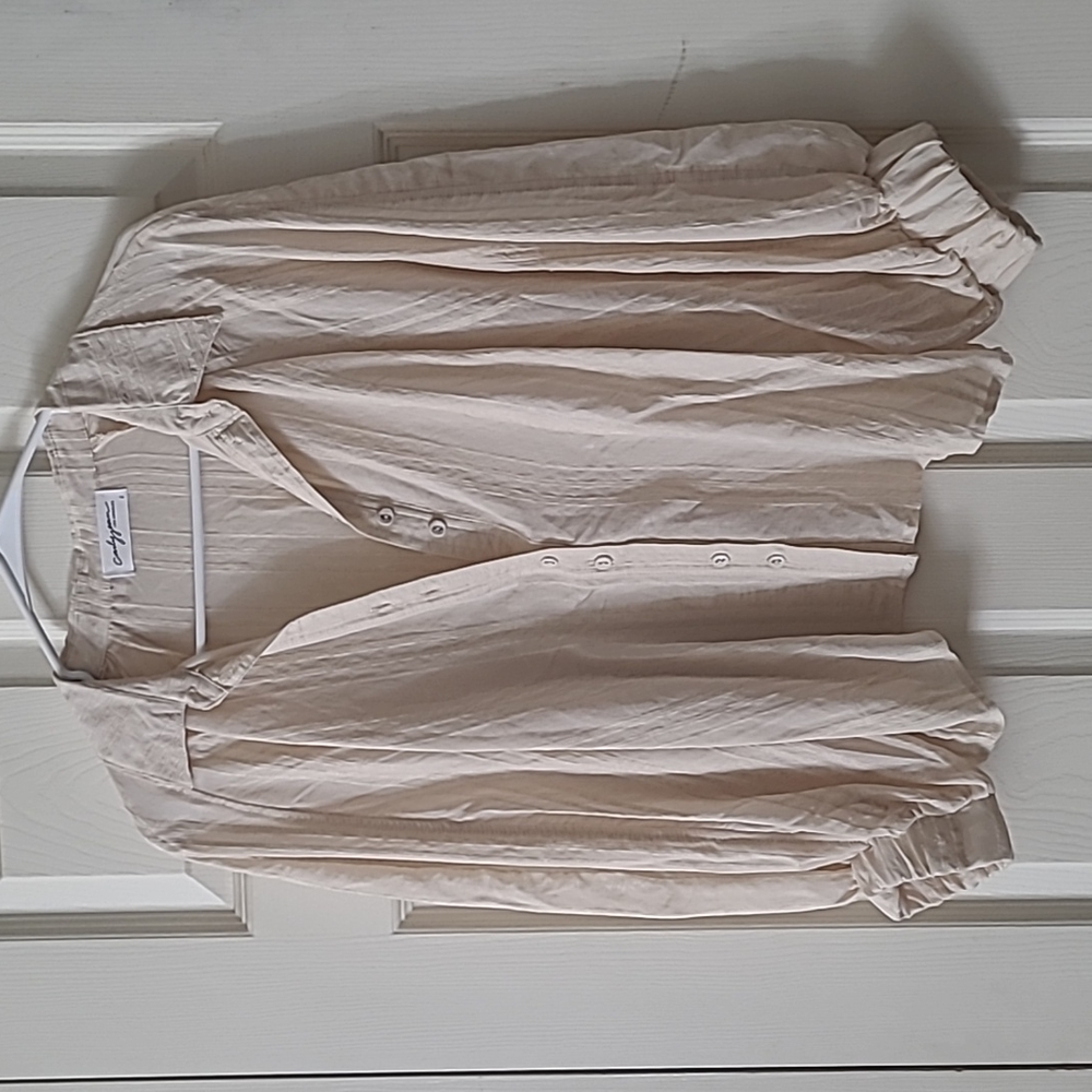 CJLA Button Up Blouse